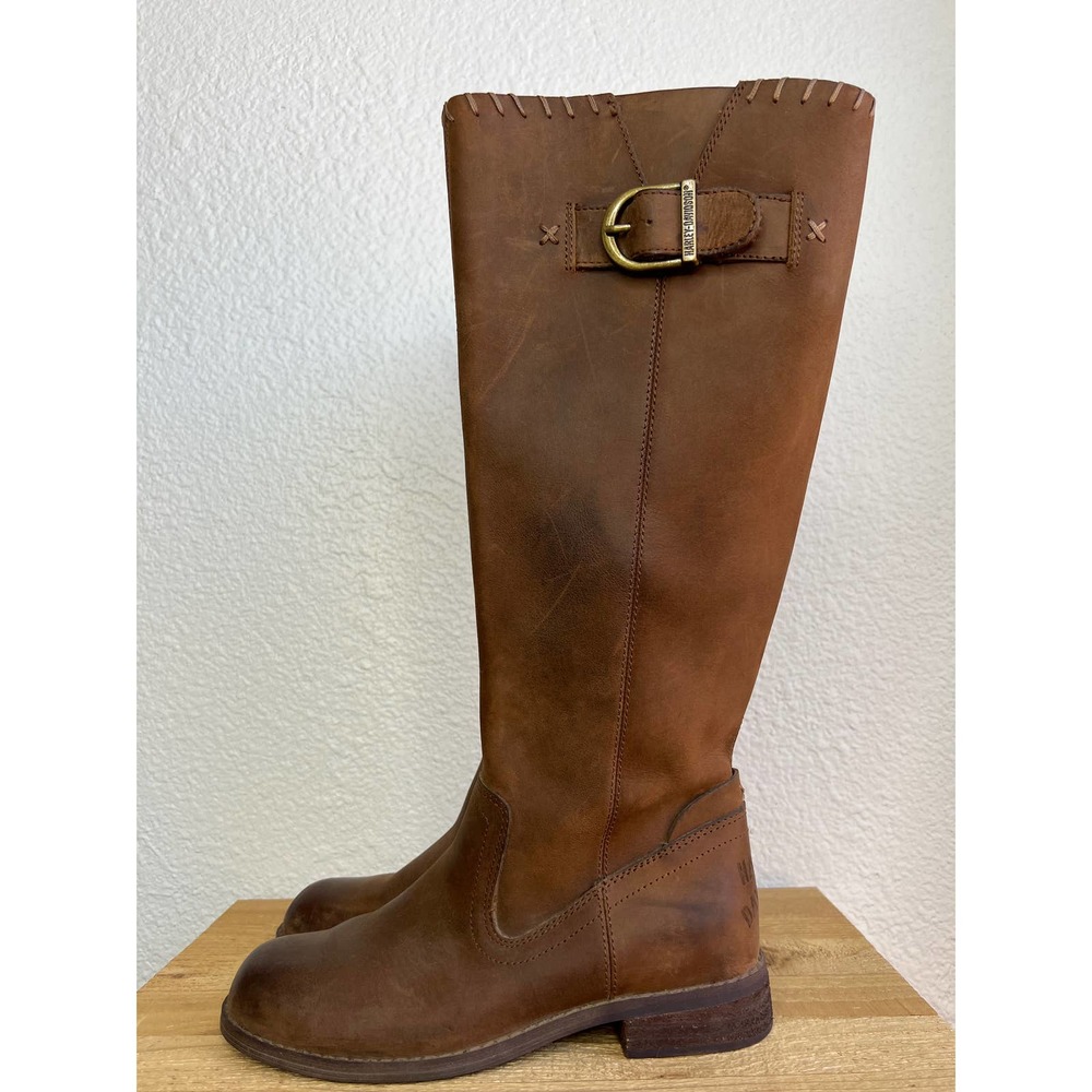 Harley Davidson Keyser 15" Knee High Boots - Picture 7 of 9